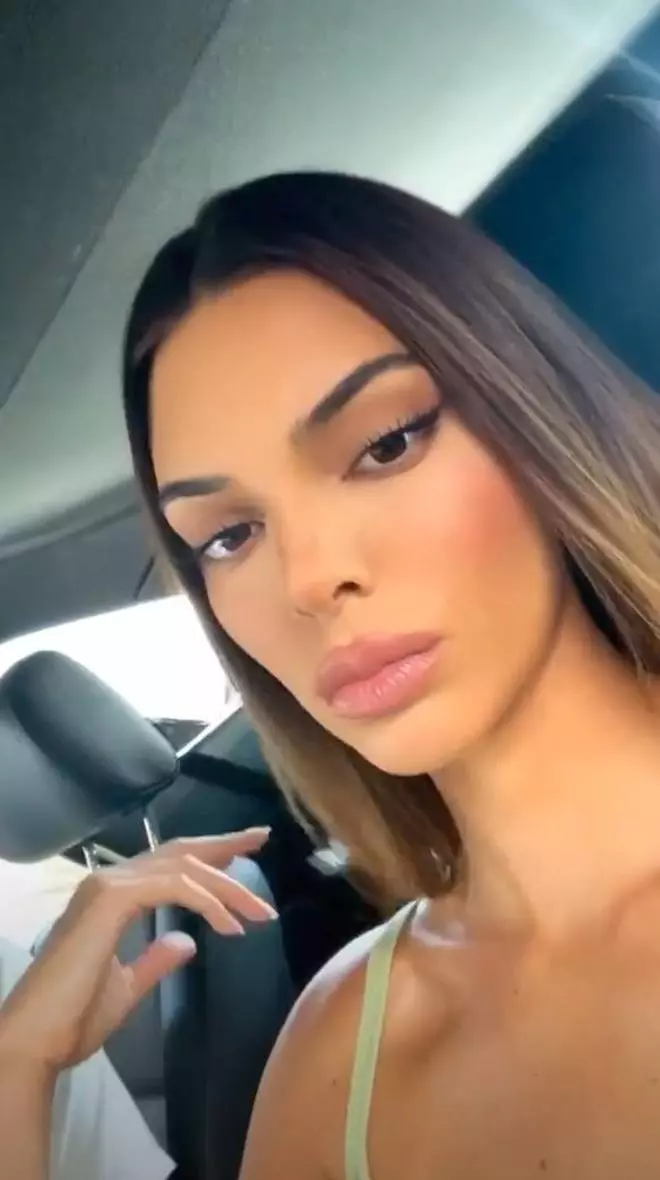 Kendall Jenner: la 'digievolución' gatuna