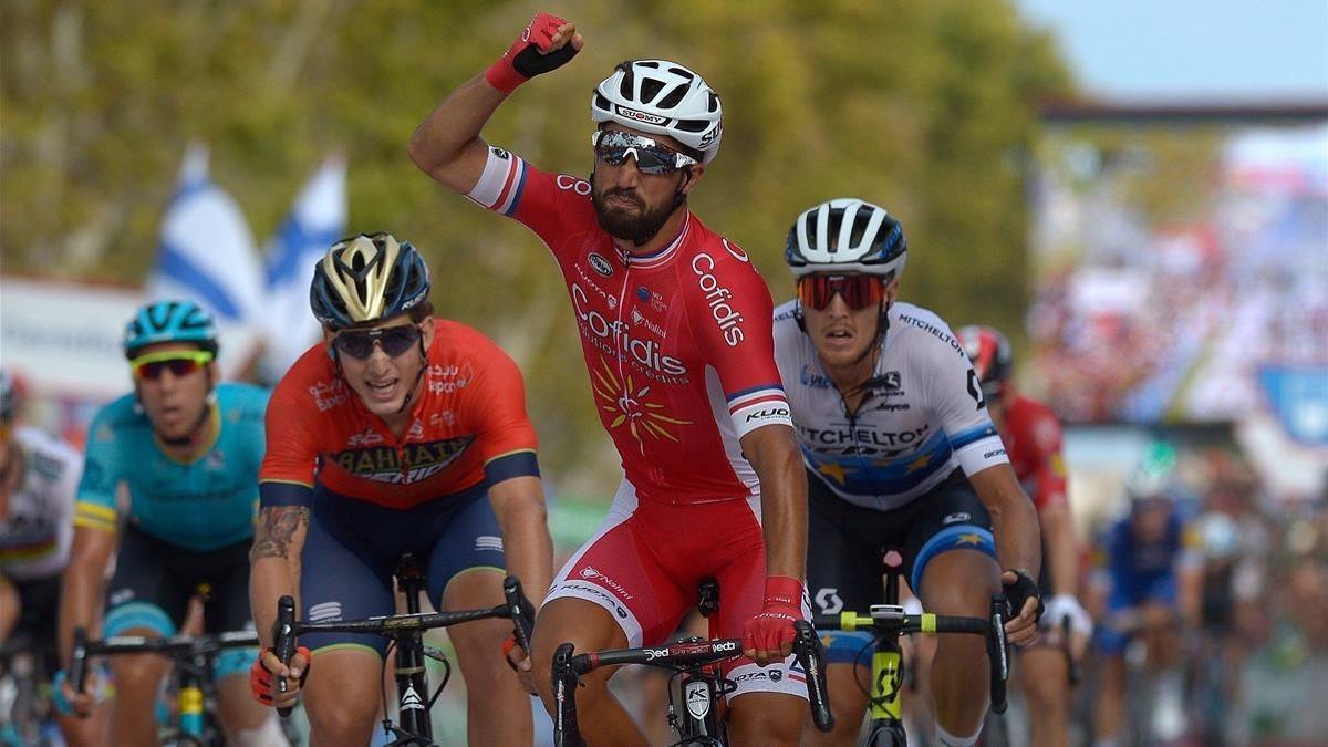 segea44833059 cofidis  french cyclist nacer bouhanni reacts as he wins the180830184153