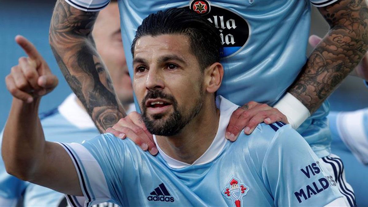 Nolito es una de las bazas ofensivas de un Celta que busca la victoria en el Camp Nou