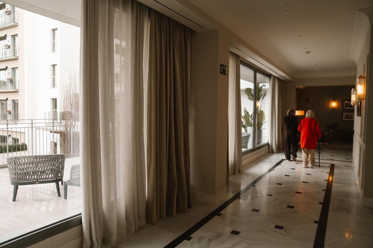 28.01.2026. MADRID. Imágenes del co-living de lujo Las Arcadias, en el Encinar de los Reyes, en Madrid. Foto: Alba Vigaray