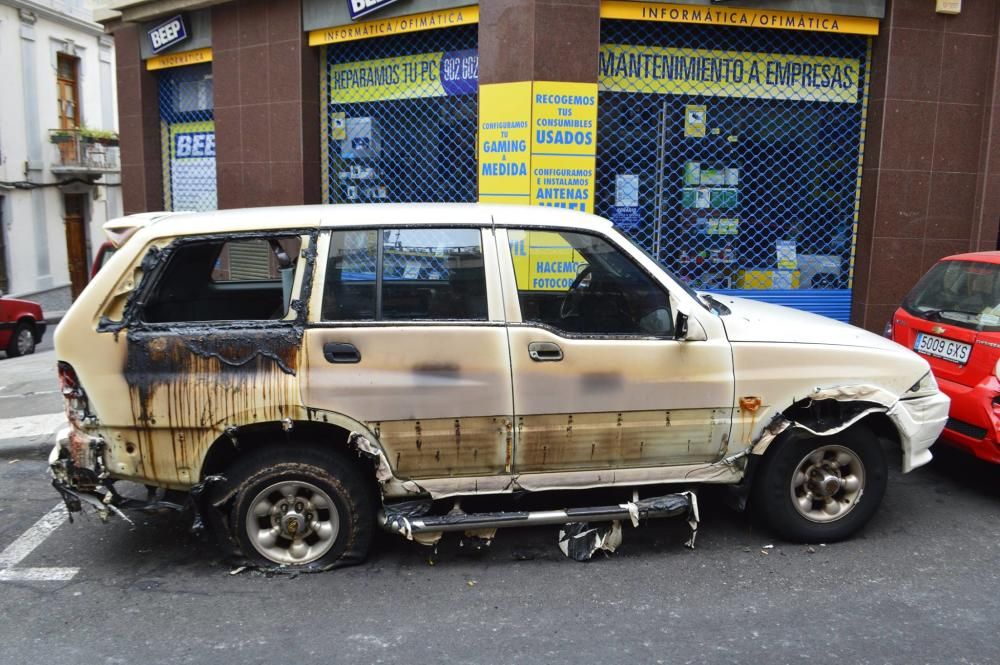 Santa Cruz de Tenerife sufre uno de los peores ataques vandálicos