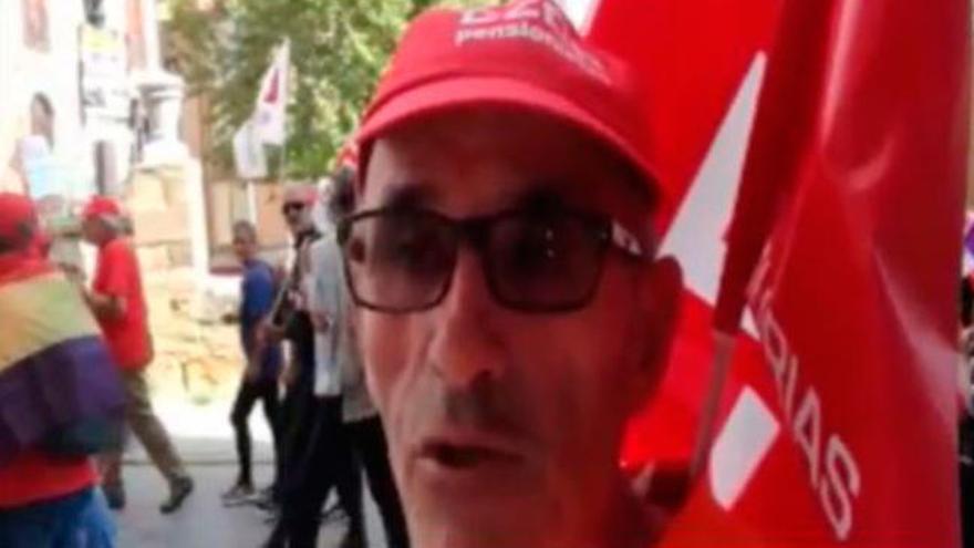 La marcha por unas pensiones dignas avanza hacia Madrid: Villamandos-Benavente