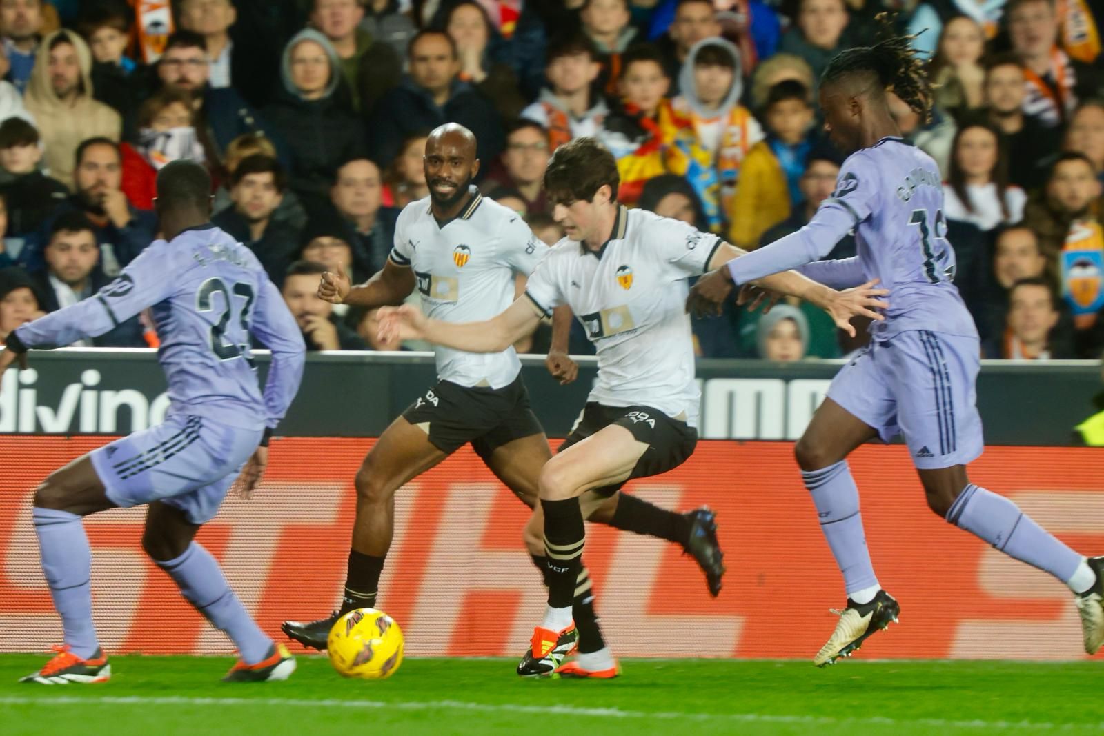 El Valencia CF - Real Madrid, en imágenes