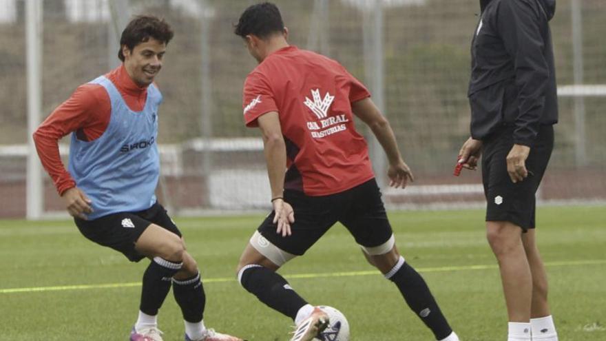 Mala suerte para el Sporting: Gaspar Campos enciende las alarmas en Mareo y apunta a baja en Tenerife