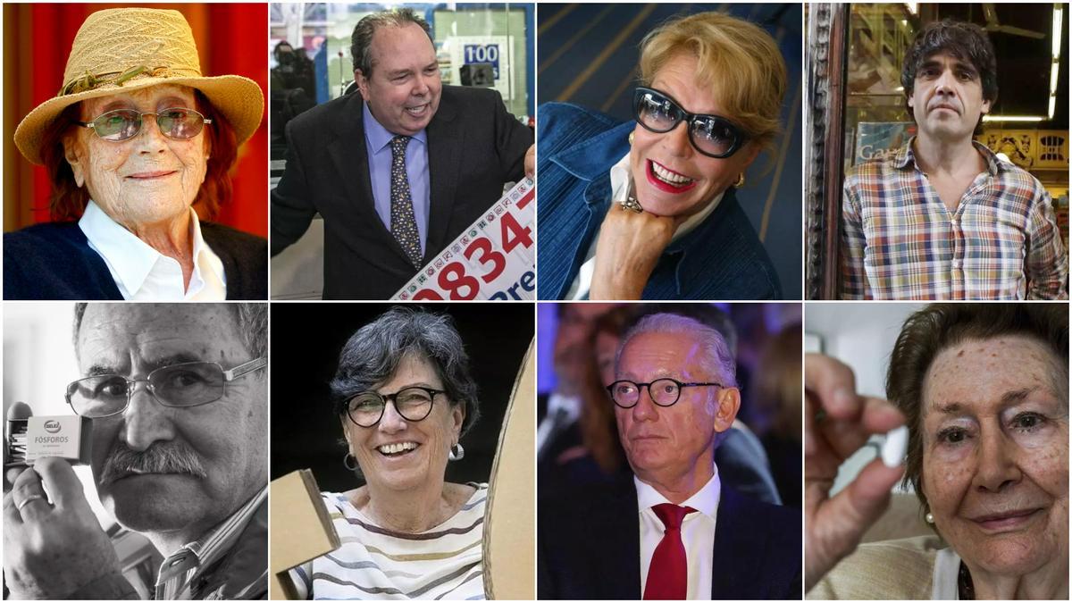Algunas de las personalides vinculadas a la ciudad de Barcelona que murieron en 2024