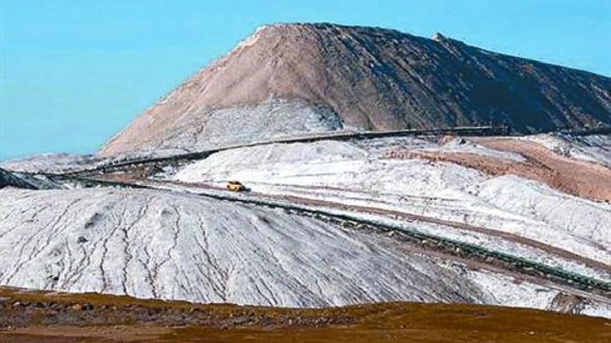 Acumulación 8 Montaña de sal de El Cogulló en Sallent.