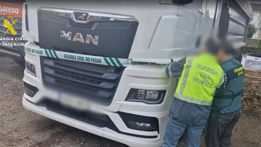 Destapan en Pontevedra una trama millonaria y masiva de estafa con vehículos industriales