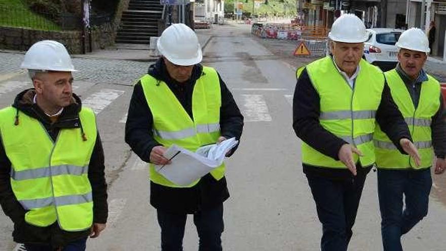 Telmo Martín supervisó ayer los trabajos en Progreso. // Gustavo Santos