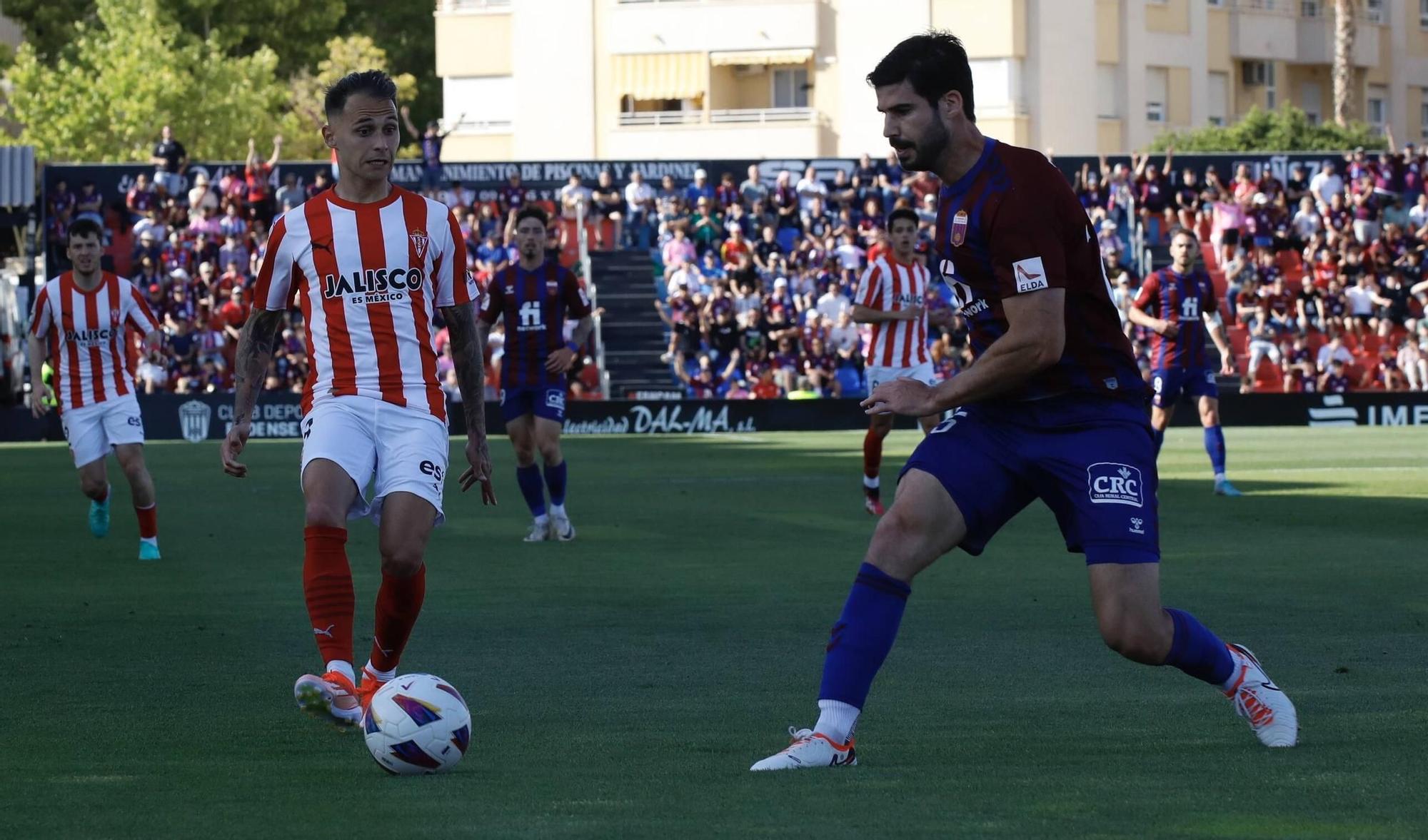 EN IMÁGENES: Así fue el partido entre el Eldense y el Sporting