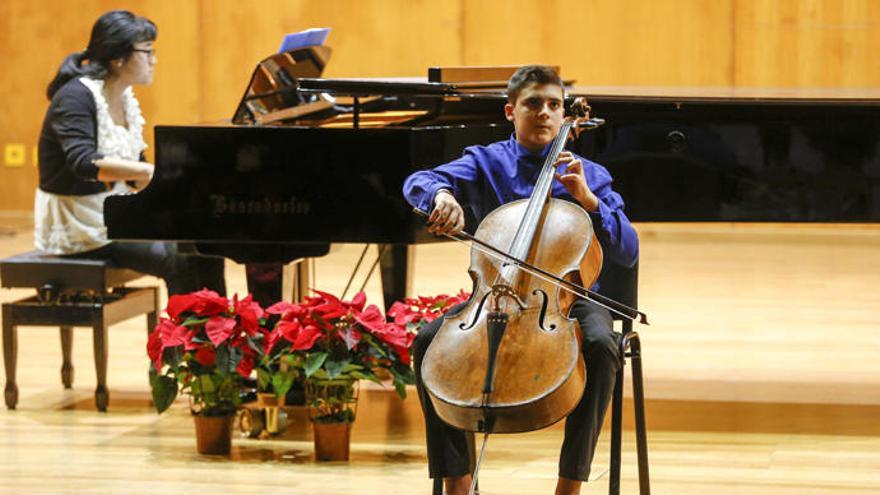 Concierto en el Conservatorio Superior de Música. // R. Grobas