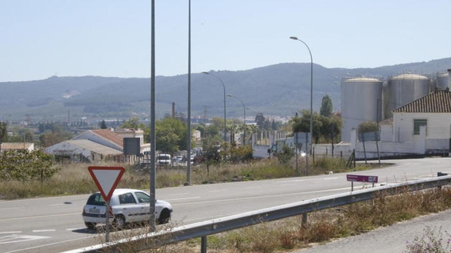 Imagen de la circunvalación de Antequera, cuyo proyecto apenas se inició.