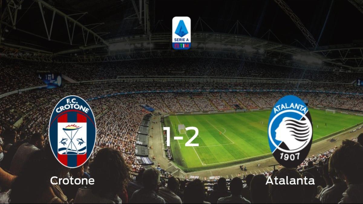 El Atalanta se lleva los tres puntos frente al Crotone (1-2)