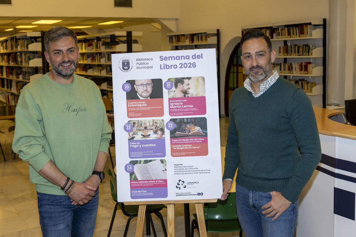 Presentación de la Semana del Libro en Caravaca