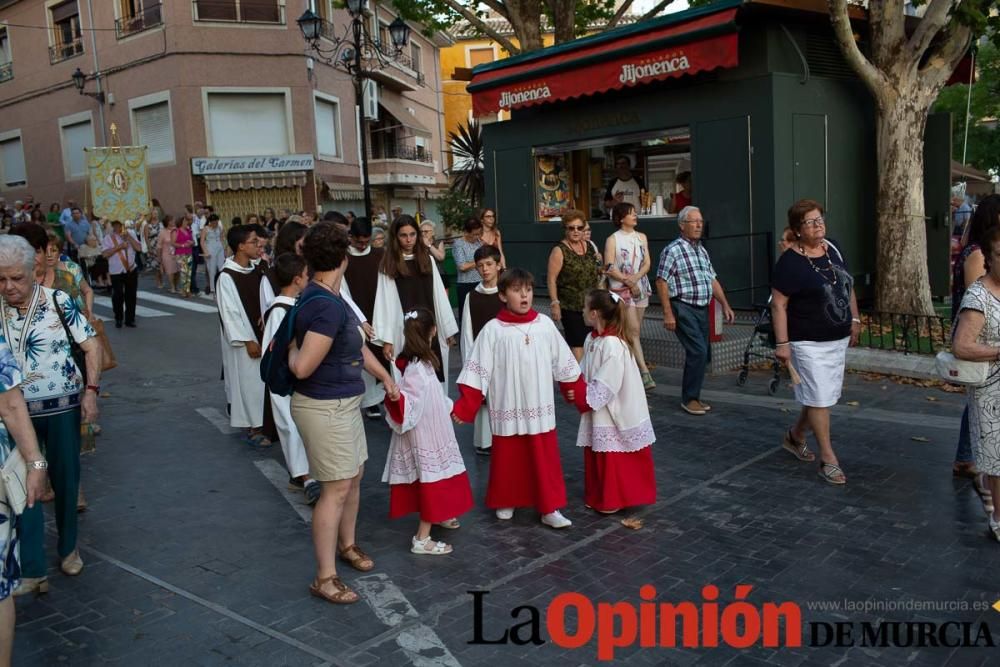 Procesión Virgen del Carmen en Caravaca