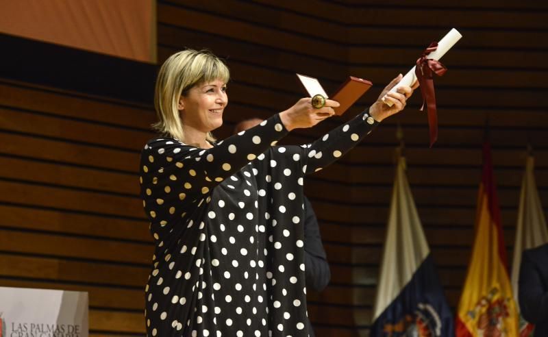 13/12/2018 LAS PALMAS DE GRAN CANARIA. Gala de medallas del deporte Ayto. Las Palmas de Gran Canaria. FOTO: J. PÉREZ CURBELO  | 13/12/2018 | Fotógrafo: José Pérez Curbelo