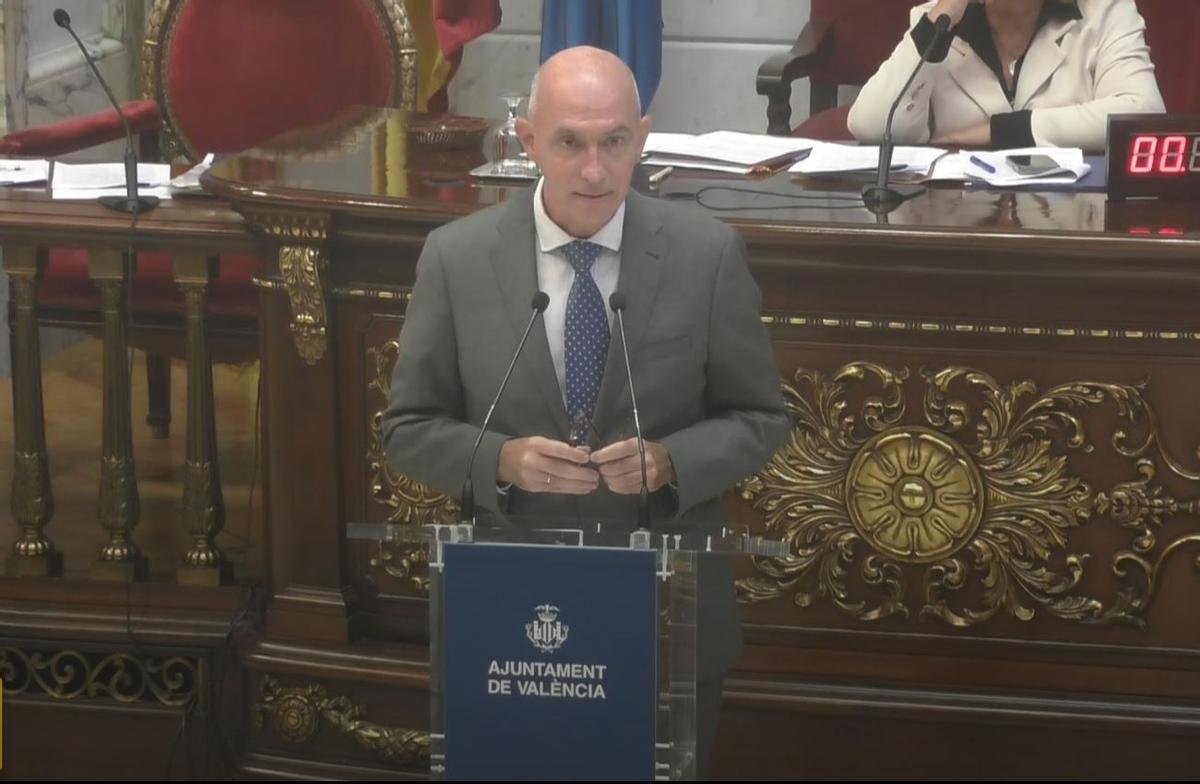 José Gosálbez, en turno de réplica