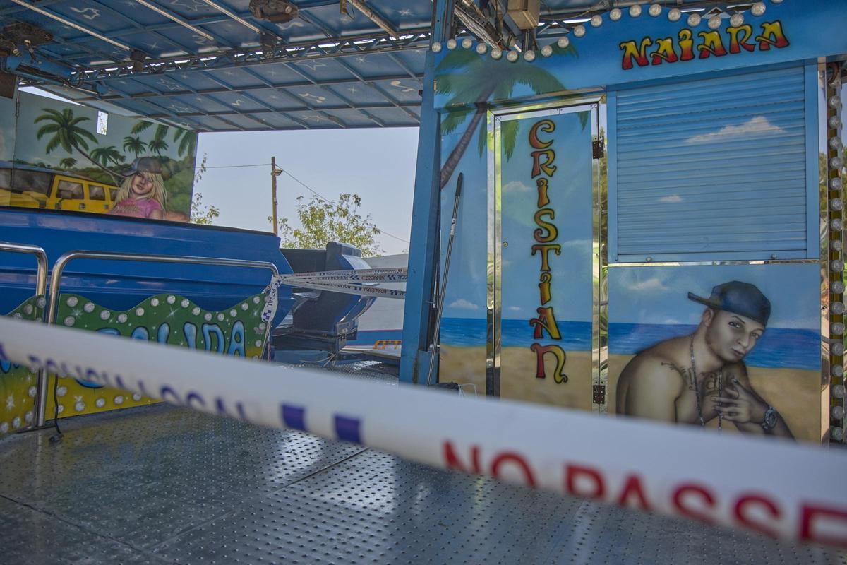 Siete heridos en un accidente en una atracción de feria en Tona