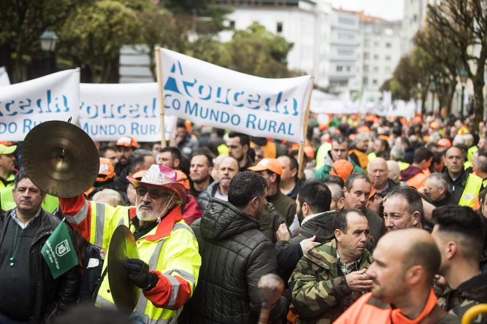 Han salido a la calle bajo el lema "sí a la caza, por un medio rural sostenible".