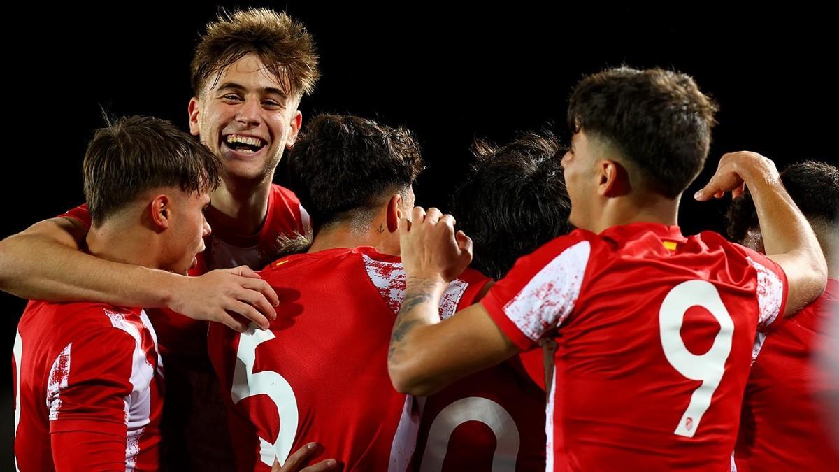 El Atleti salió vencedor del derbi