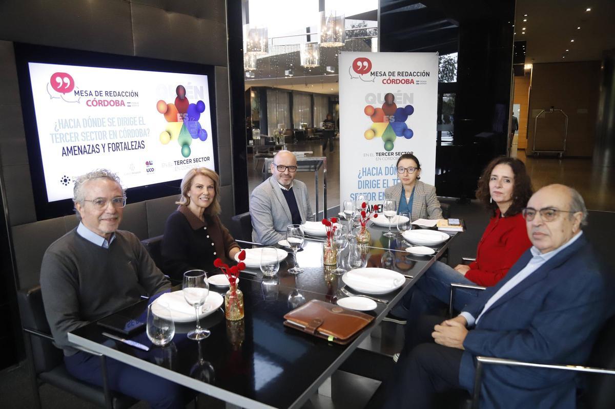 Participantes en la mesa de redacción impulsada por Diario CÓRDOBA.