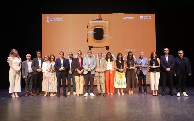 La gala de los II Premios Turismo de Levante-EMV en imágenes