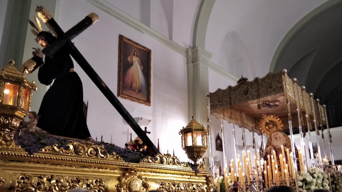 El Cristo de la Espina y la Virgen de la Amargura de Badajoz