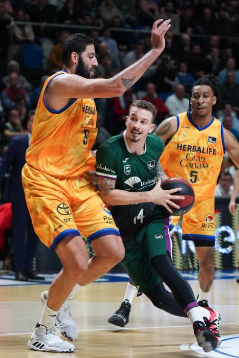 Partido del Unicaja - Gran Canaria Herbalife en el Martín Carpena.