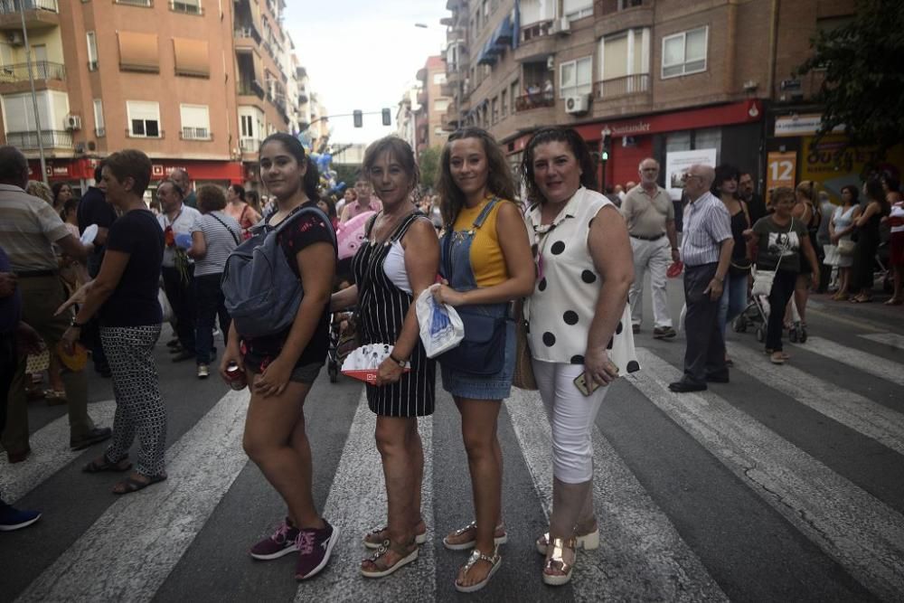 La Fuensanta baja en romería hasta la Catedral