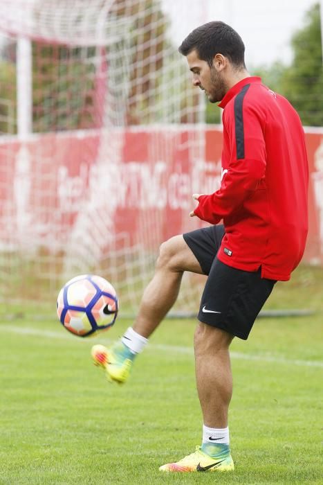 Entrenamiento del Sporting