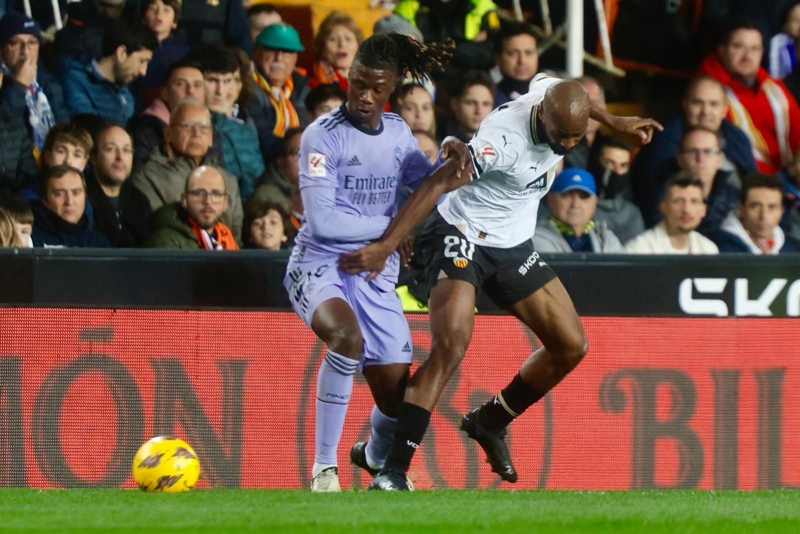 El Valencia CF - Real Madrid, en imágenes