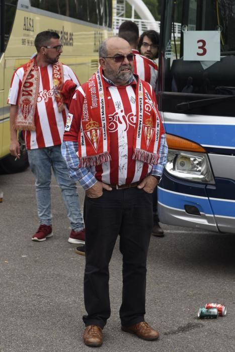 La Mareona en Valladolid para el play off del Sporting