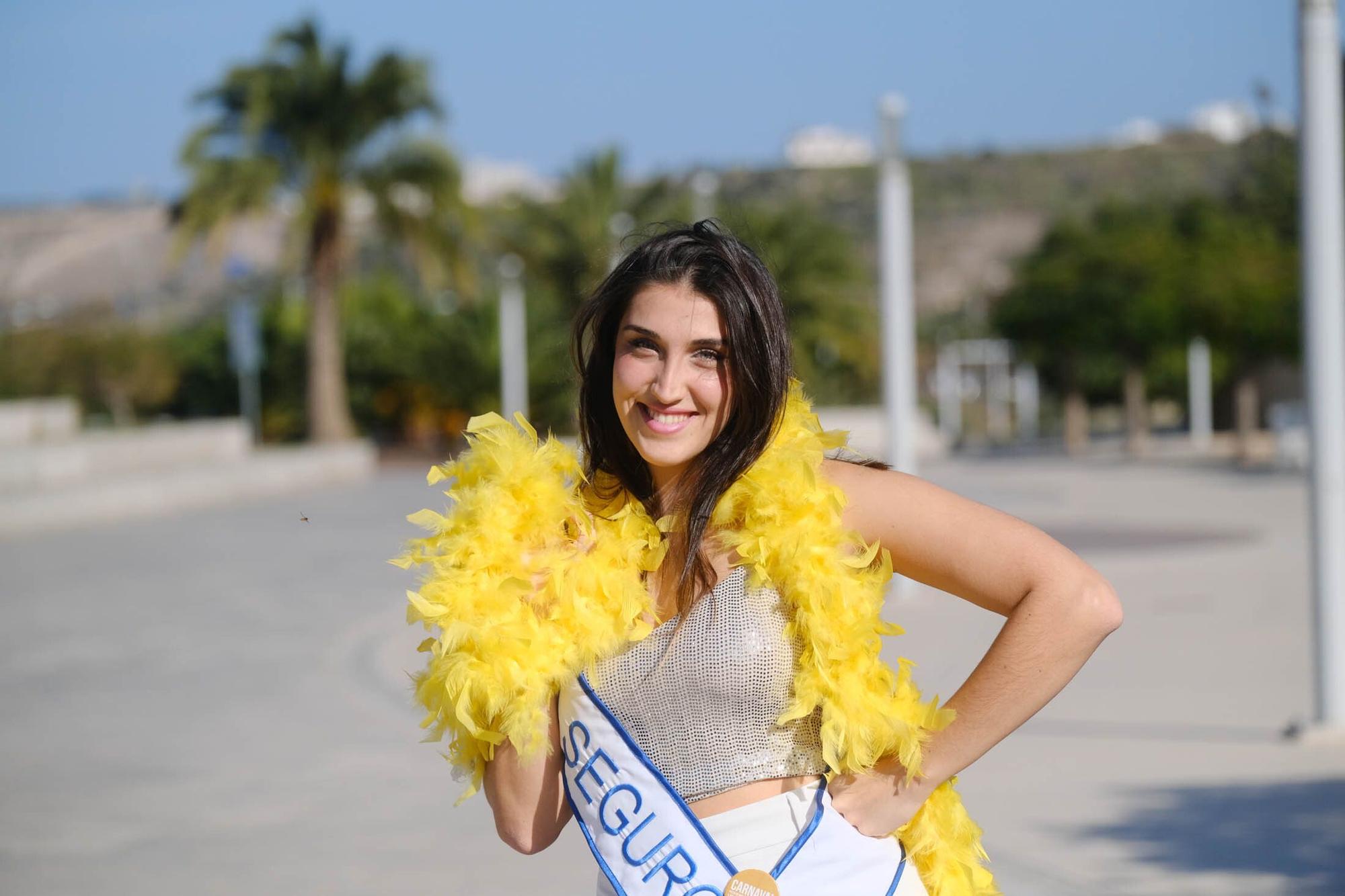 Adriana Borges, candidata a reina del Carnaval de Las Palmas de Gran Canaria 2024