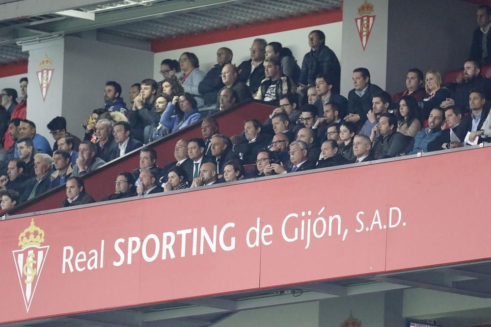 El partido entre el Sporting y el Málaga, en imágenes