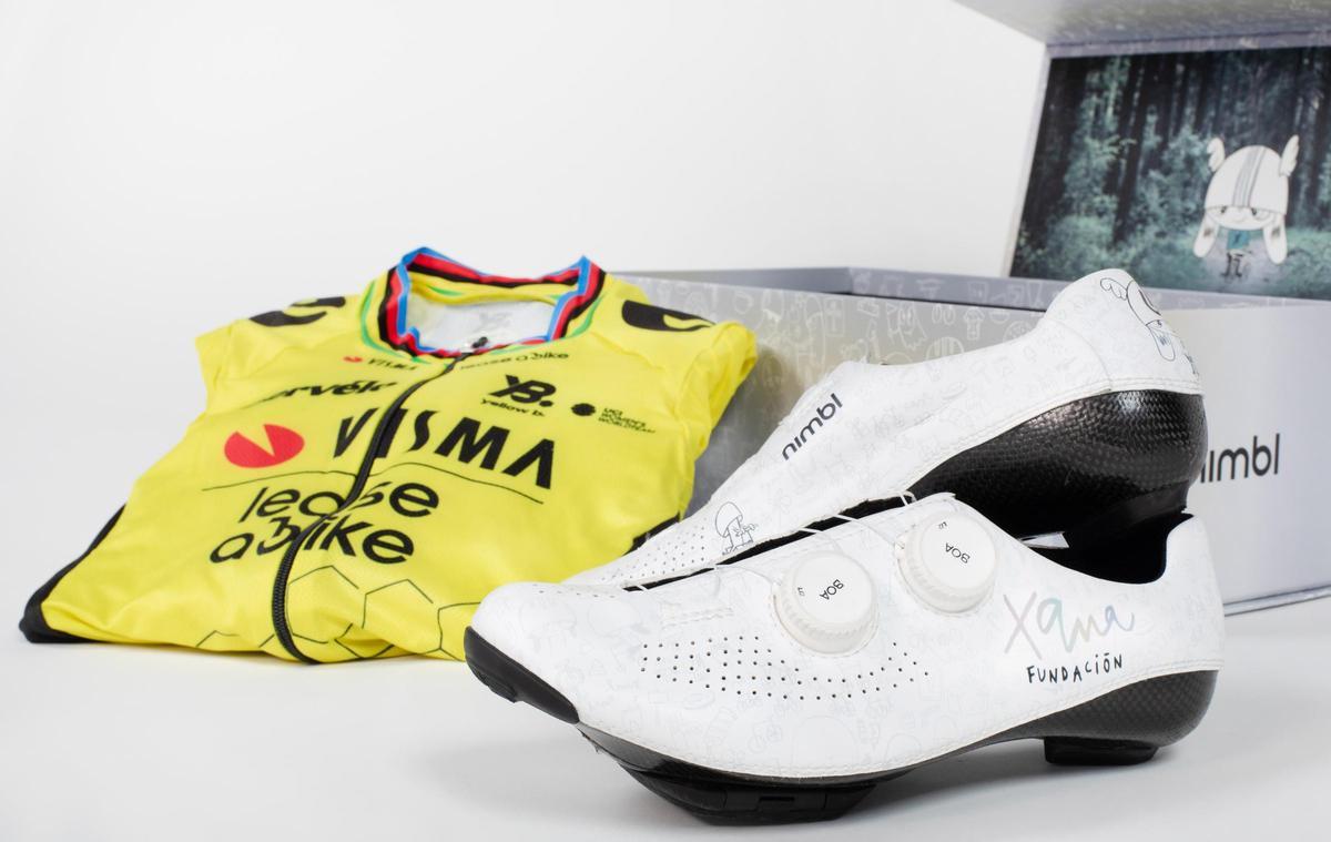 Algunos de los objetos subastados por la Fundación Xana