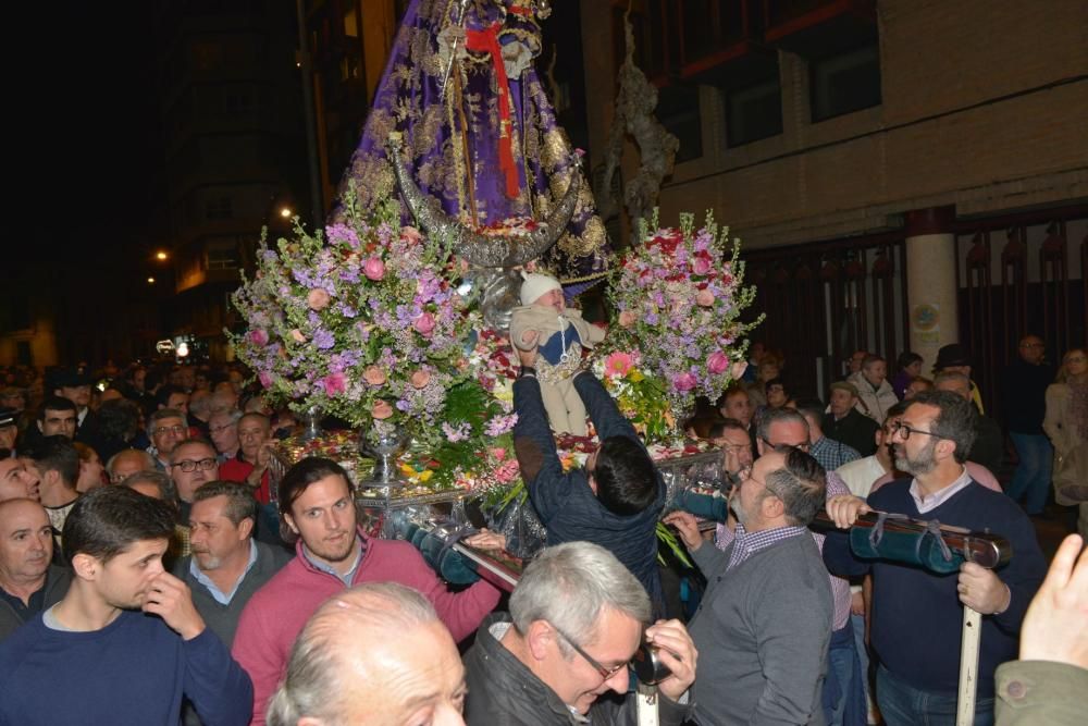 La Fuensanta llega a la Catedral