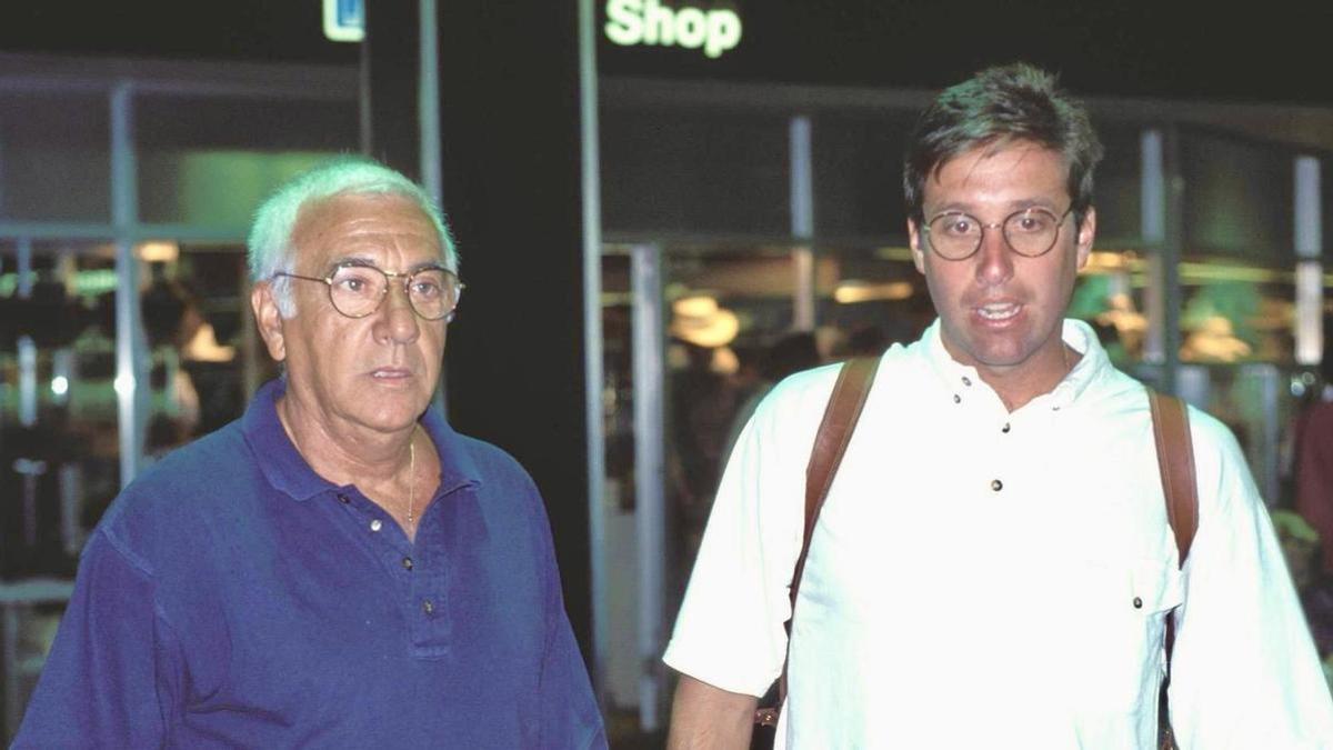 Emilio Aragón hijo junto a su padre, el reconocido payaso Miliki