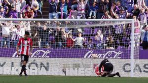 El Nuevo Zorrilla estalla tras el gol de Waldo Rubio al Athletic.