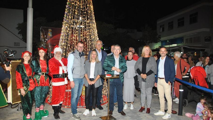 Encendido navideño en San Bartolomé de Tirajana