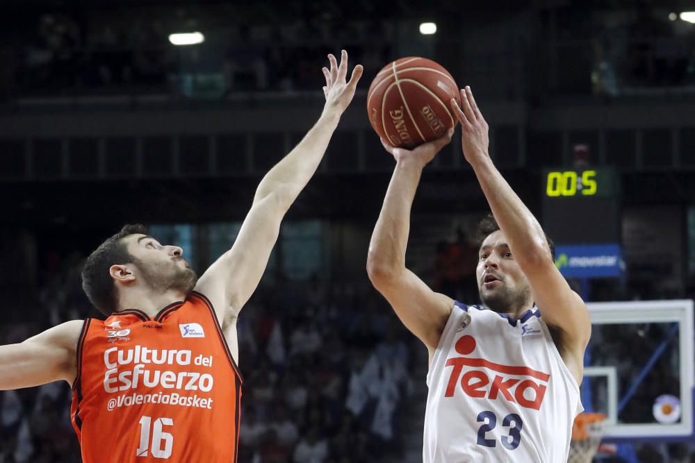 Real Madrid - Valencia Basket, en imágenes