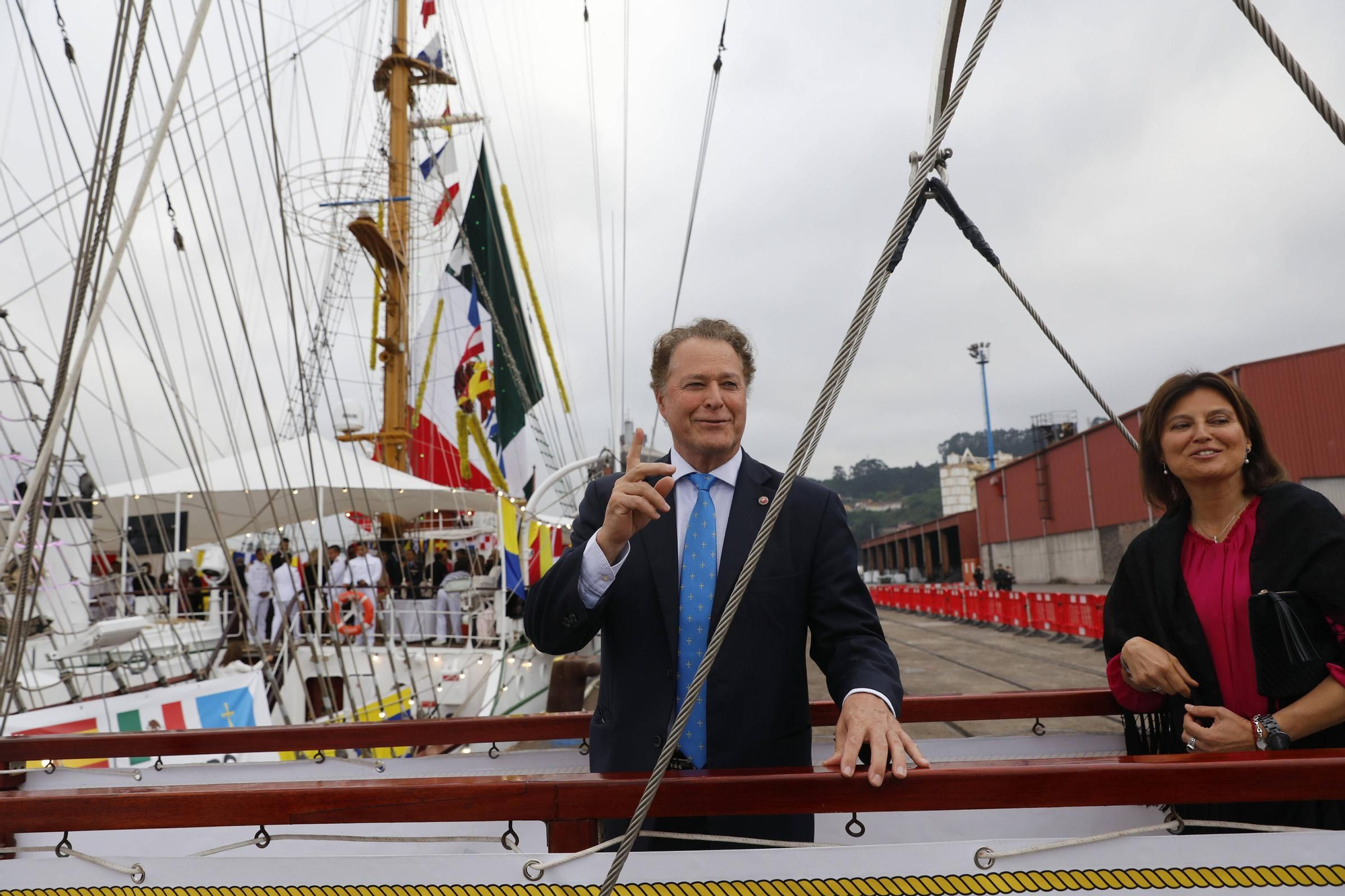 En imágenes: Así es el «Cuauhtémoc», el imponente barco de México que acaba de llegar a Gijón