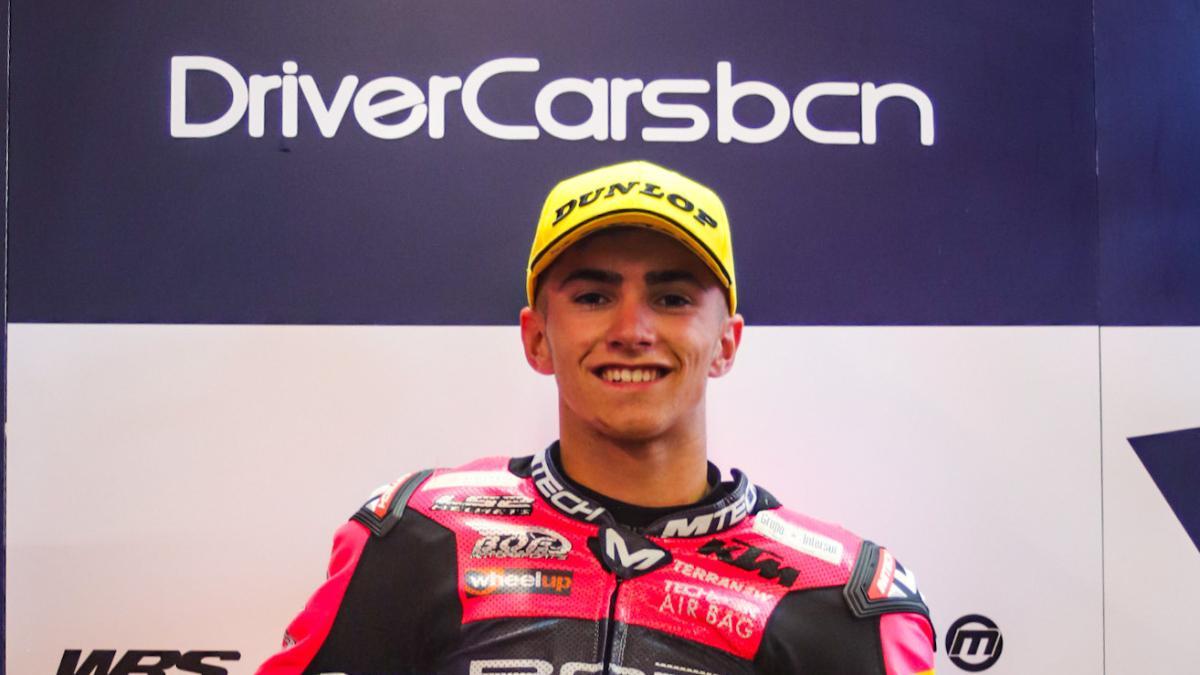 David Muñoz sueña con llegar pronto a disputar el Mundial de MotoGP