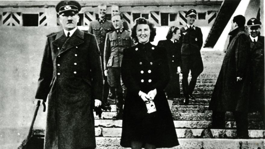 Adolf Hitler y Eva Braun, en una imagen de archivo