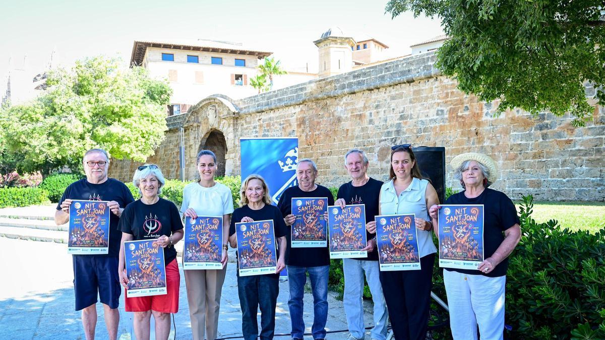 Representantes vecinales y de Cort han presentado este martes el programa de Sant Joan
