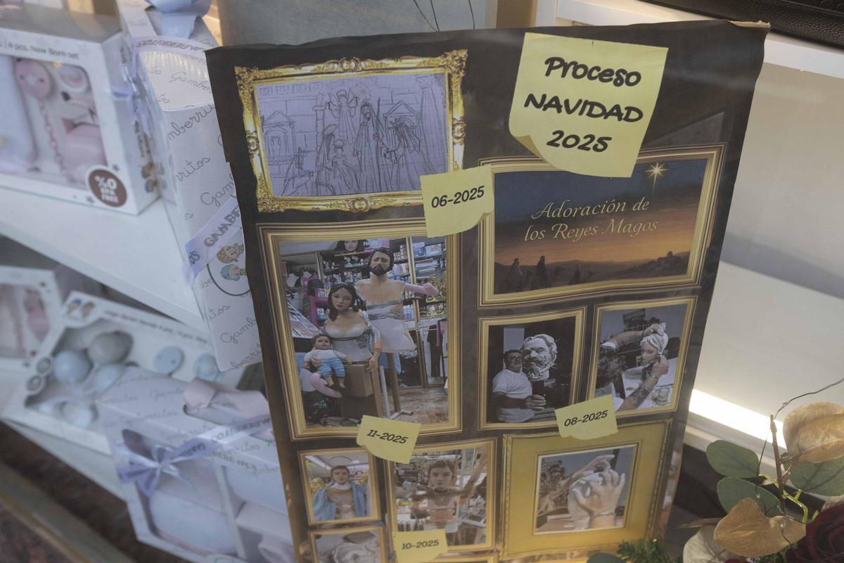 Escaparates navideños en la Zona Norte de Alicante