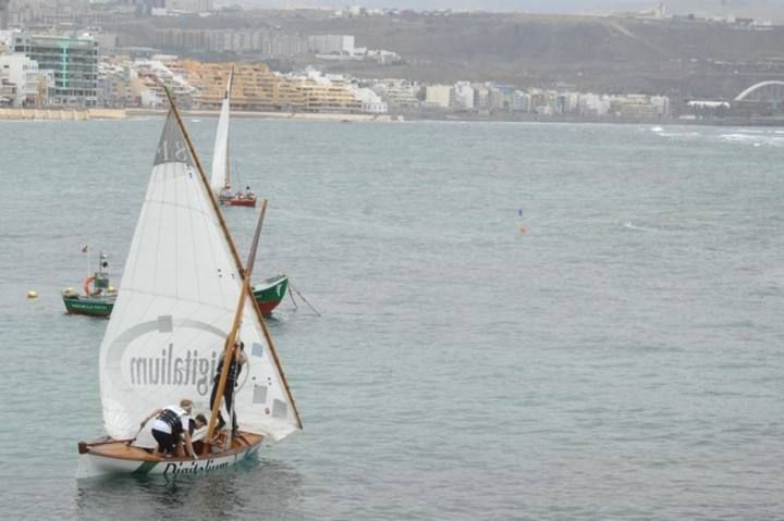 PEGADA DE BARQUILLOS. VELA LATINA CHICA