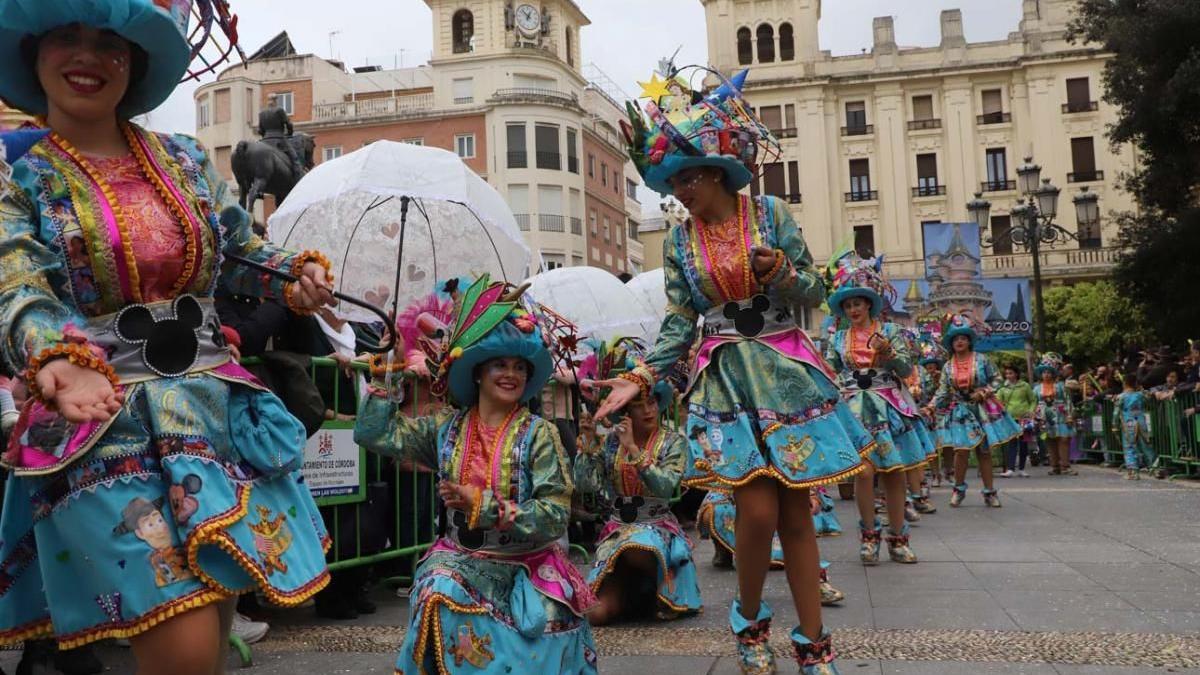 Carnaval en la plaza de La Corredera.