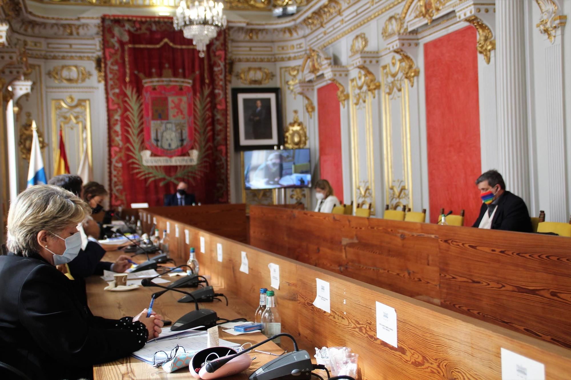 Pleno del Ayuntamiento de Las Palmas de Gran Canaria de este viernes, 29 de enero