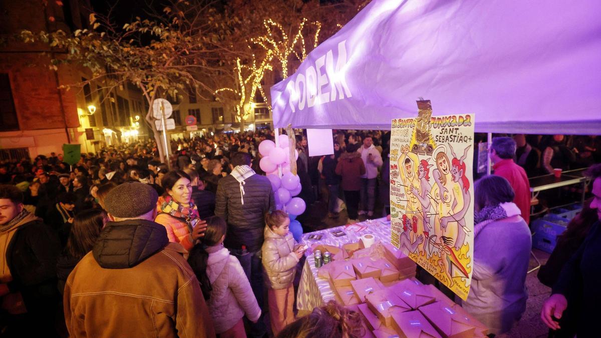 VÍDEO | Podemos Palma presenta el cartel del Sant Sebastià Queer