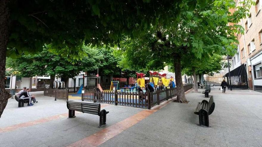 Una de las zonas arboladas que se ubican en la capital lenense.