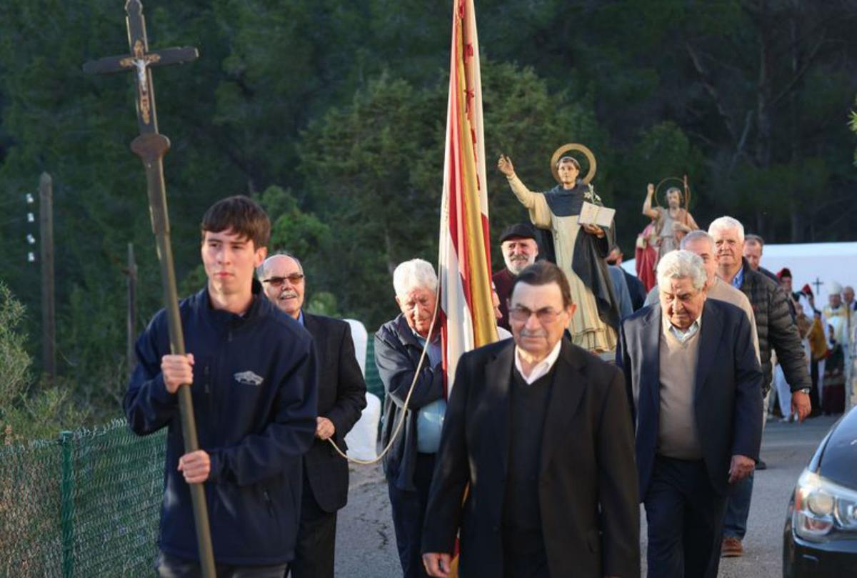 Día de fiesta brillante para el patrón de Sant Vicent de sa Cala |